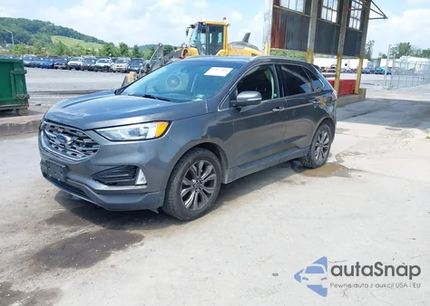 2019 Ford Edge Titanium z USA, uszkodzony, nr VIN 2FMPK4K90KBC02863